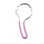 Facial Epilator for Women, Remove Unwanted Hair on Upper Lip, Chin, Face, Portable Handheld Spring Roller Epilator for Smooth Sk