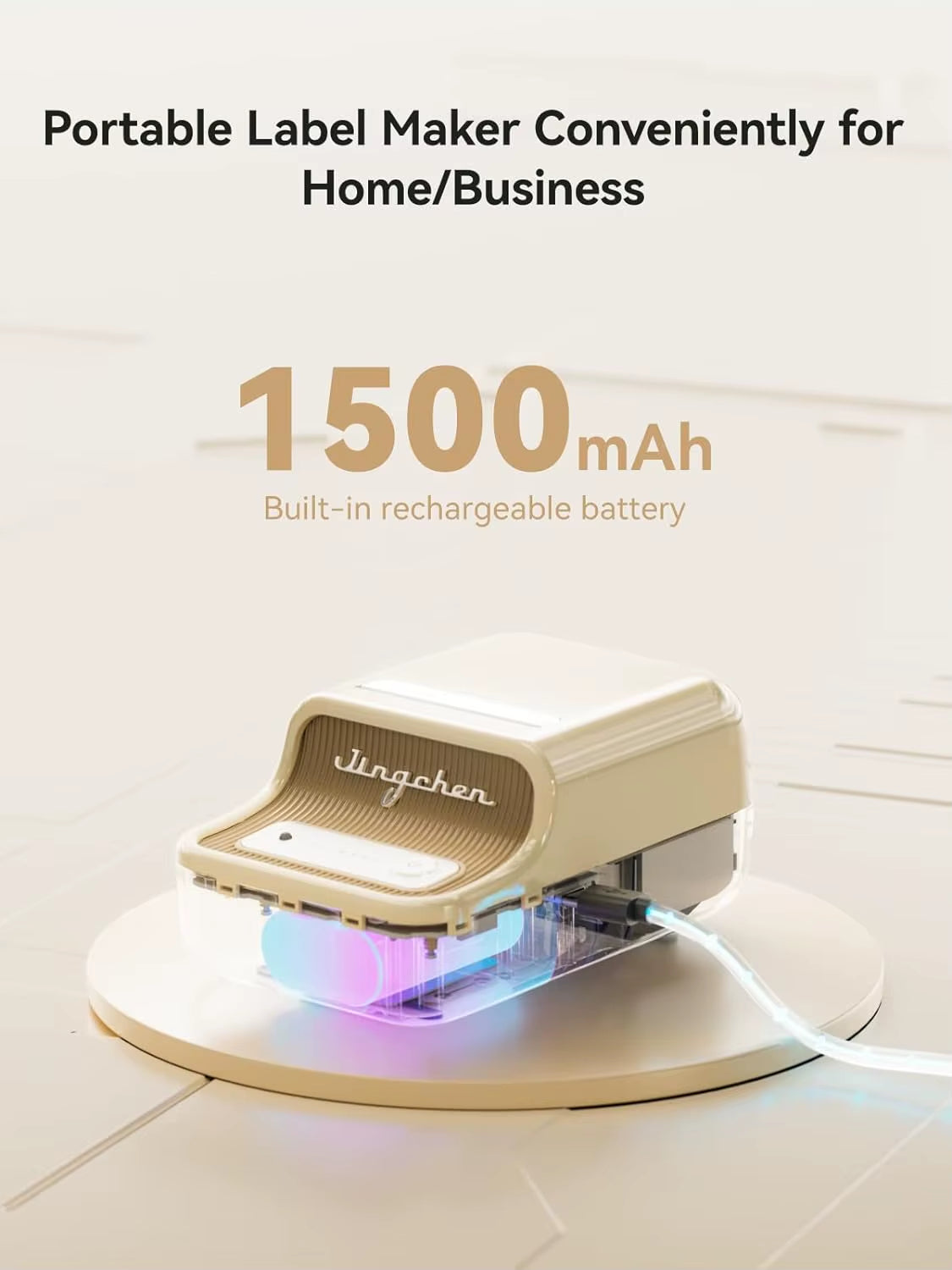 Niimbot B21 Mini Portable Thermal Label Printer Bluetooth Pocket Labels Maker or Adhesive Stickers for Barcode Clothing Use